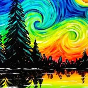 KIT PUZZLE DIAMANTE 5D DISEÑO COLORES (JTJUG332-2)