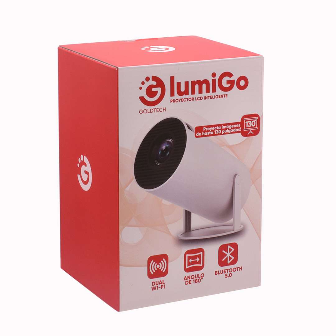 PROYECTOR SMART GOLDTECH LUMIGO (JTACCAV063) - Image 3