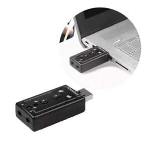 TARJETA DE SONIDO VIRTUAL 7.1 USB NEGRO (JTACCPC030)