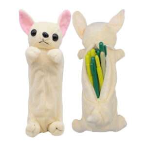 CARTUCHERA ESCOLAR PERRO CON CIERRE DISEÑO 2 (JTBOL065-2)
