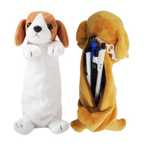 CARTUCHERA ESCOLAR PERRO CON CIERRE DISEÑO 3 (JTBOL065-3)