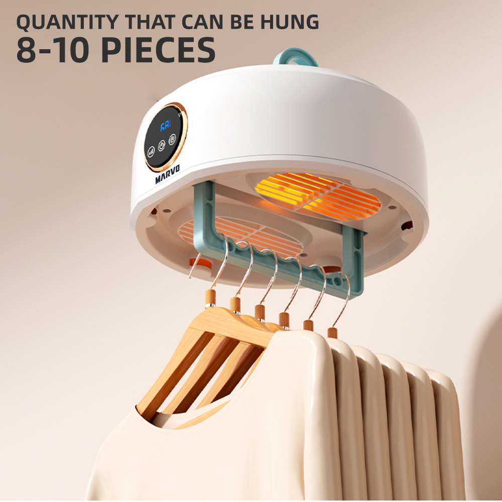 SECADOR DE ROPA PORTATIL MARVO HDR-004 (JMARVO041) - Image 2