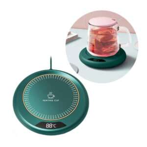 BASE CALENTADORA PARA TAZAS USB VERDE (JTBAZ377VER)