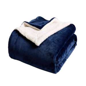 MANTA CORDERITO 1 PLAZA 200X150CM AZUL (JTHOG945AZUL)