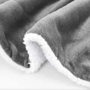 MANTA CORDERITO 1 PLAZA 200X150CM GRIS (JTHOG945GRIS)