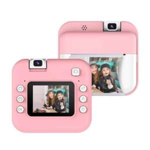 CAMARA DE FOTOS INSTANTANE DOBLE MODO ROSADA (JTJUG315ROS)