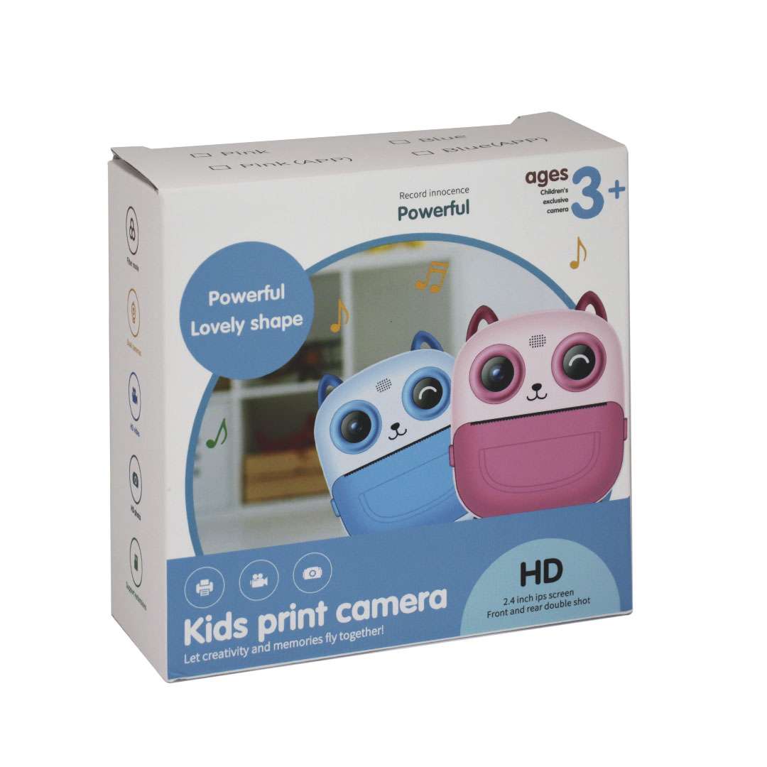 CAMARA DE FOTOS INSTANTANEA BUHO AZUL (JTJUG317AZU) - Image 2