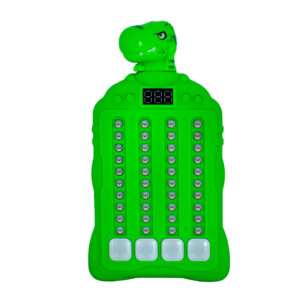 CONSOLA JUEGO DE RITMO POP LUZ Y SONIDO DINOSAURIO (JTJUG320DIN)