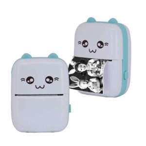 MINI IMPRESORA TERMICA CARITA CAT VERDE (JTJUG973VER)