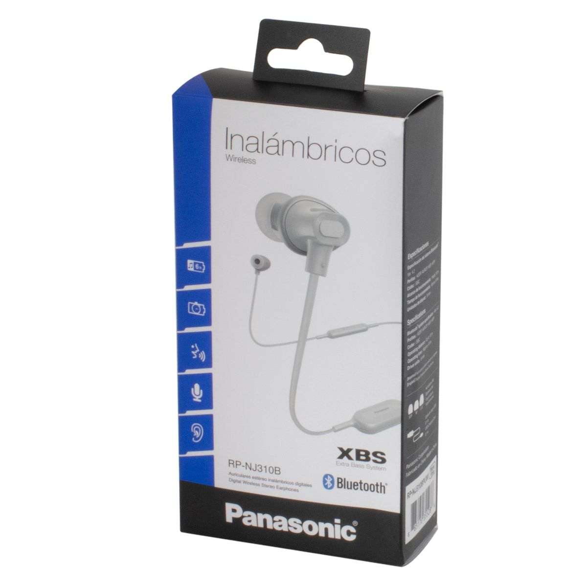 AURICULAR IN EAR BLUETOOTH  PANASONIC  RP-NJ310BPUW (JTPAN020) - Image 2