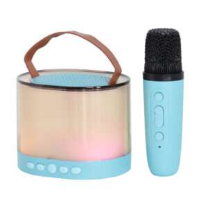 PARLANTE PROTATIL CON 1x MICROFONO INALAMBRICO AZUL (JTPAR995AZU)