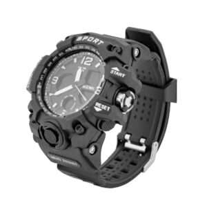 RELOJ PULSERA SPORT DEPORTIVO ANALOGICO NEGRO (JTACCEL340)