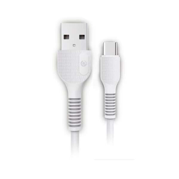 CABLE GOLDTECH USB A USB TIPO-C 1MT BLANCO (JTCABL405)