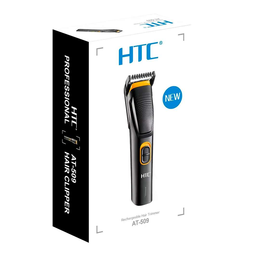 CORTA PELO BARBA INALAMBRICA HTC AT-509 NEGRO (JTELEC177) - Image 3