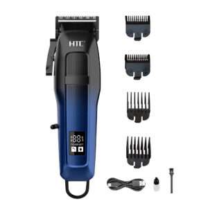 CORTA PELO INALAMBRICA HTC AT-708 USB AZUL CON NEGRO (JTELEC194)