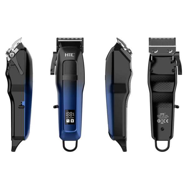 CORTA PELO INALAMBRICA HTC AT-708 USB AZUL CON NEGRO (JTELEC194) - Image 2
