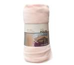 MANTA POLAR 1 PLAZA 180x130CM ROSADA (JTHOG1032ROS)