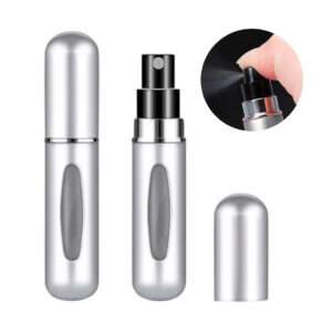 PORTA PERFUME RECARGABLE PLATEADO (JTHOG499PLA)