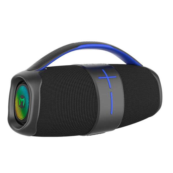 PARLANTE PORTATIL BT MICCEL VQ-SP01 RGB 20W NEGRO (JTMICC045)