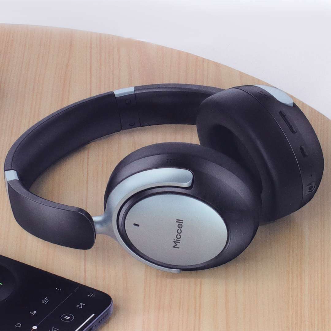 VINCHA AURICULAR BT MICCELL VQ-B16 ANC NEGRO (JTMICC103) - Image 2