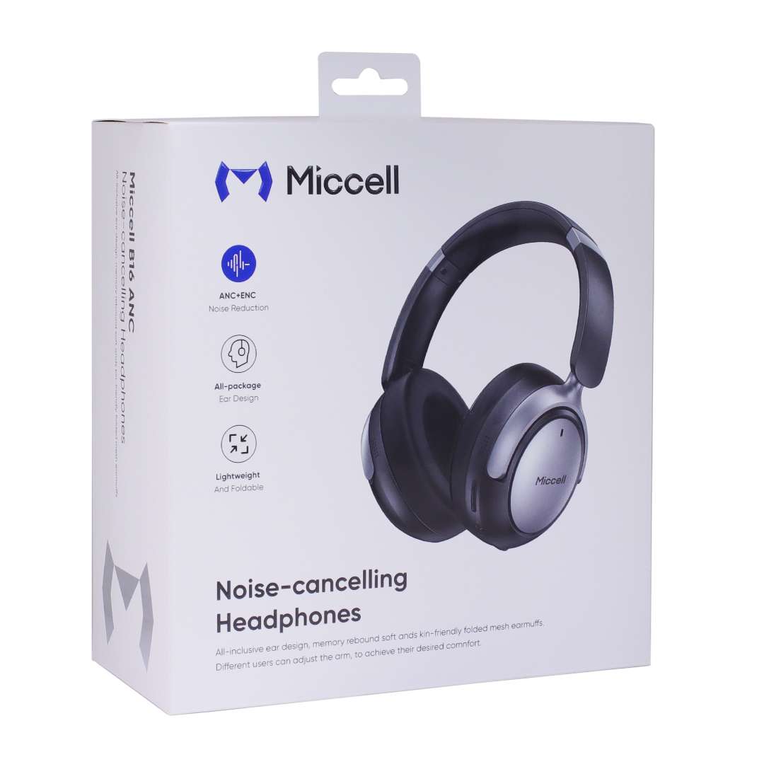 VINCHA AURICULAR BT MICCELL VQ-B16 ANC NEGRO (JTMICC103) - Image 3