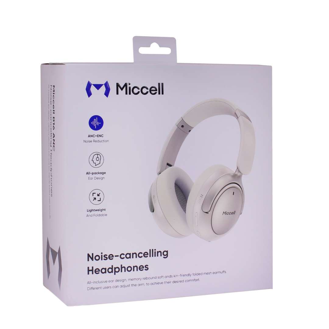 VINCHA AURICULAR BT MICCELL VQ-B16 ANC BEIGE (JTMICC104) - Image 2