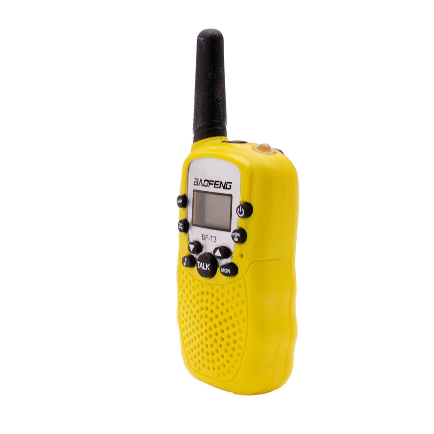 HANDY WALKIE TALKIE SET X 2 BF-T3 BOAFENG AMARILLO (JTACCAV057) - Image 3
