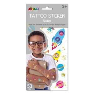 TATOO STICKERS SPACE TATUAJES ADHESIVOS (JTBABYAV028)