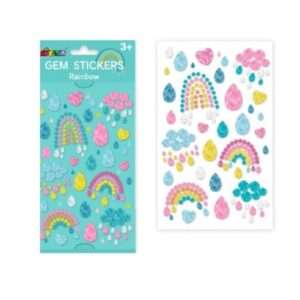 PEGATINA GEM STICKER RAINBOWS (JTBABYAV037)