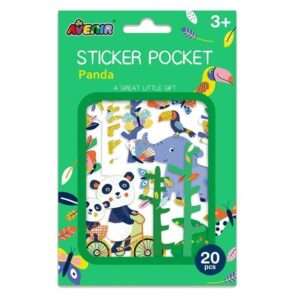 PEGATINAS STICKER POCKET PANDA (JTBABYAV057)