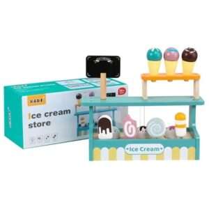 TIENDA HELADERIA DE MADERA DIDACTICA (JTBABYQJ2023)