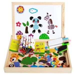 PIZARRA DIDACTICA MADERA INMANTADA C/ANIMALES (JTBABYQJ6077)