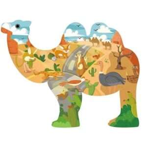 PUZZLE ANIMALES DEL DESIERTO 155 PCS (JTBABYQJ6099)