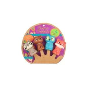 TITERES DE DEDO ANIMALITOS DE SILICONA (JTBABYQJ6110)