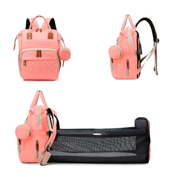 BOLSO MATERNAL SALMON (JTBOL061SAL) - Image 2