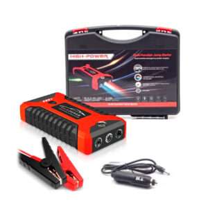 ARRANCADOR DE BATERIA AUTO 12V 20000MAH USB ROJO CON NEGRO (JTCARG130)