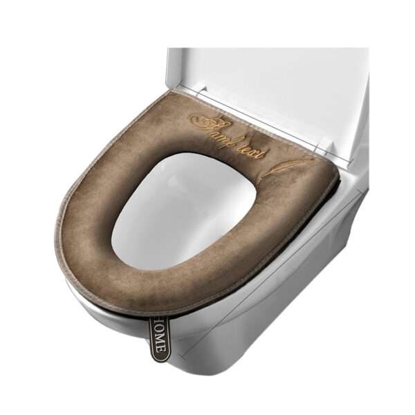 FUNDA PARA TAPA DE INODORO MARRON (JTHOG1023MAR)