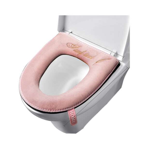 FUNDA PARA TAPA DE INODORO ROSADA (JTHOG1023ROS)