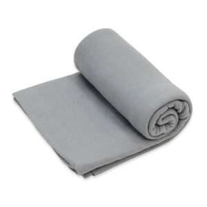 MANTA POLAR 1 PLAZA 180x130CM GRIS CLARO (JTHOG1032GRC)