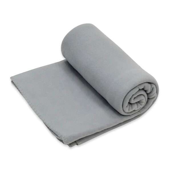 MANTA POLAR 1 PLAZA 180x130CM GRIS CLARO (JTHOG1032GRC)