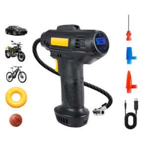 INFLADOR COMPRESOR PORTATIL RECARGABLE CON LUZ (JTHOG1043)