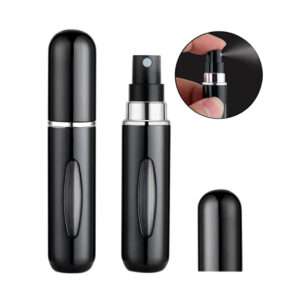 PORTA PERFUME RECARGABLE NEGRO (JTHOG499NEG)