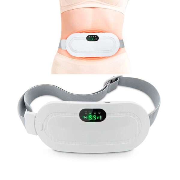 CINTURON MASAJEADOR PARA COLICOS MENSTRUALES (JTHOG986)