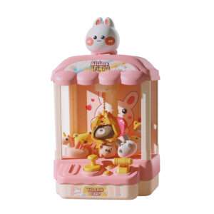 MAQUINA AGARRA PELUCHES RECARGABLE ROSADA (JTJUG319ROS)