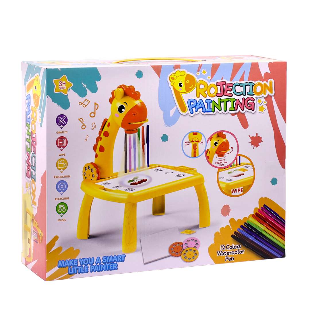 PIZARRA DE DIBUJO PARA NIÑOS JIRAFA AMARILLO (JTJUG330AMA) - Image 3