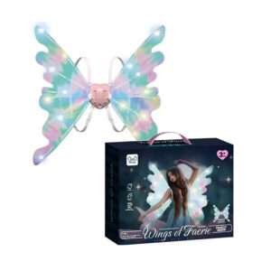 SET ALAS HADA MARIPOSA LUZ Y SONIDO (JTJUG347)