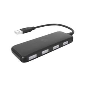 ADAPTADOR HP DHC-CT110C USB A 4X USB 2.0 NEGRO (JTADAP004)