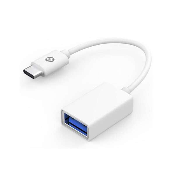 ADAPTADOR HP DHC-TC105 TIPO C MACHO A USB HEMBRA (JTADAP005)