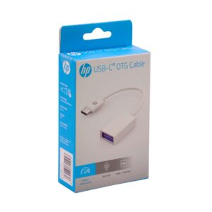 ADAPTADOR HP DHC-TC105 TIPO C MACHO A USB HEMBRA (JTADAP005)