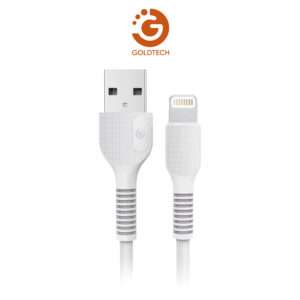 CABLE GOLDTECH USB A LIGHTNING 1M GRIS (JTCABL404)